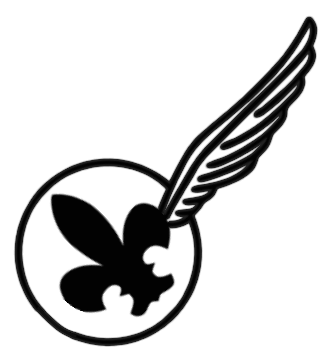 Zwart lijn halve logo (voor lichte achtergrond)